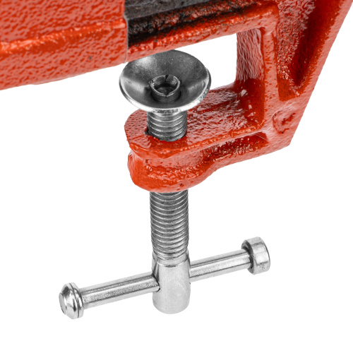 Тиски, 75 мм, крепление для стола Sparta по ценам производителя в Екатеринбурге с доставкой по всей России