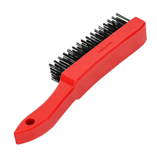 Щетка зачистная пятирядная, закаленная прямая проволока с пластиковой ручкой Matrix по ценам производителя в Екатеринбурге с доставкой по всей России