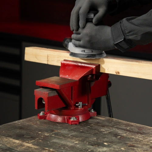 Тиски слесарные, 150 мм, поворотные, с наковальней Matrix по ценам производителя в Екатеринбурге с доставкой по всей России