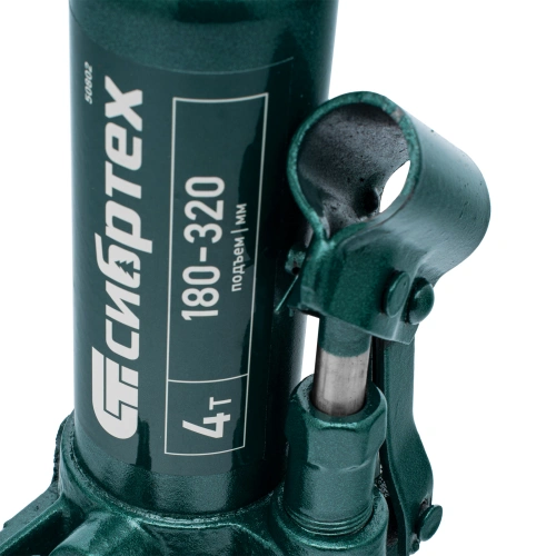 Домкрат гидравлический бутылочный, 4 т, 180-320 мм Сибртех по ценам производителя в Екатеринбурге с доставкой по всей России