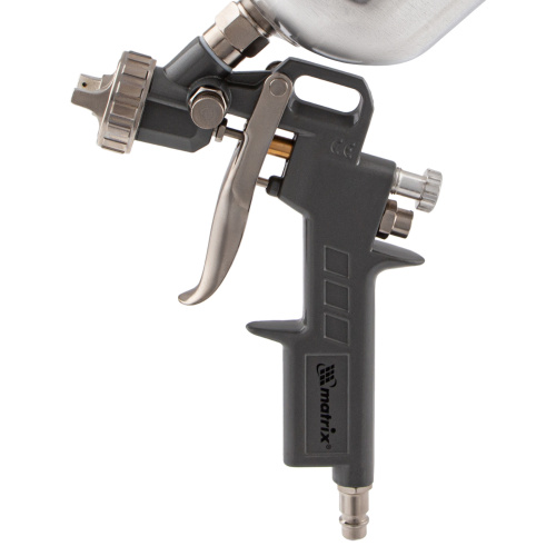 Краскораспылитель пневматический с верхним бачком V 1, 0 л, сопло D 1.2, 1.5 и 1.8 мм Matrix по ценам производителя в Екатеринбурге с доставкой по всей России