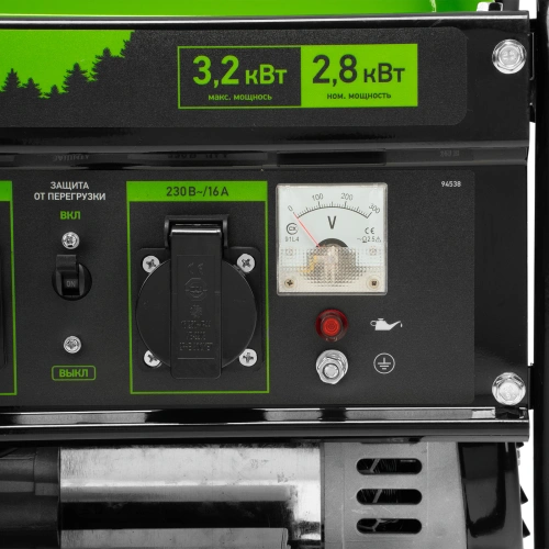 Генератор бензиновый БС-3500Э, 3.2 кВт, 230В, 4-х тактный, 15 л, электростартер Сибртех по ценам производителя в Екатеринбурге с доставкой по всей России