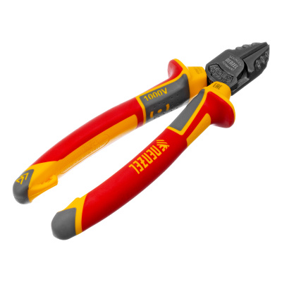 Бокорезы, диэлектрические рукоятки, до 1000 В, трехкомпонентные рукоятки, 180 мм Denzel по ценам производителя в Екатеринбурге с доставкой по всей России