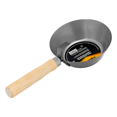 Ковш стальной штатурный, деревянная ручка Sparta по ценам производителя в Екатеринбурге с доставкой по всей России