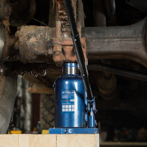 Домкрат гидравлический бутылочный, 32 т, h подъема 260-420 мм Stels по ценам производителя в Екатеринбурге с доставкой по всей России