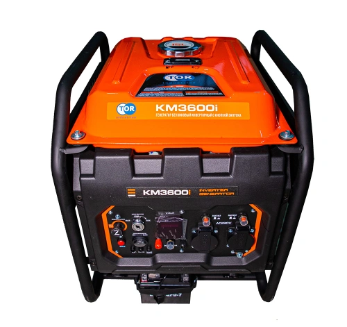 Генератор бензиновый инверторный 3,6 кВт 220В 12 л с электростартером TOR KM3600i по ценам производителя в Екатеринбурге с доставкой по всей России