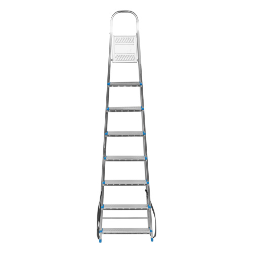 Стремянка, 8 ступеней, стальная, оцинкованная Сибртех по ценам производителя в Екатеринбурге с доставкой по всей России