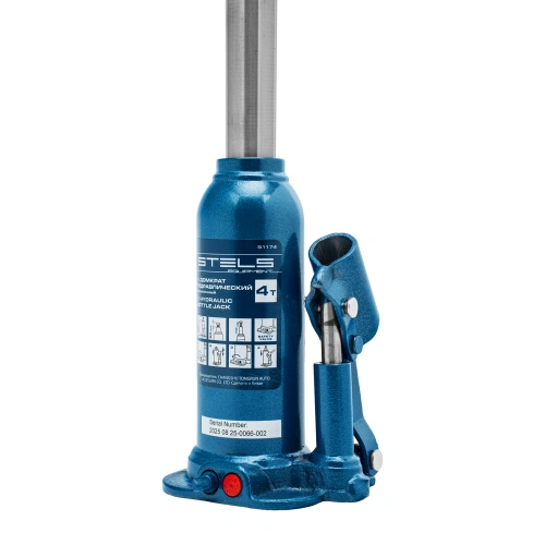 Домкрат гидравлический бутылочный, 4 т, h подъема 188-363 мм, в пластиковом кейсе Stels по ценам производителя в Екатеринбурге с доставкой по всей России