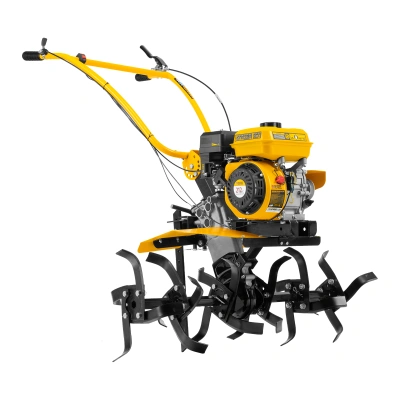 Мотоблок DPT-170SB, 7 л.с., ремен.сцеп, фрез 3х4, ШОМ, без колес, передачи 2В/1Н Denzel по ценам производителя в Екатеринбурге с доставкой по всей России