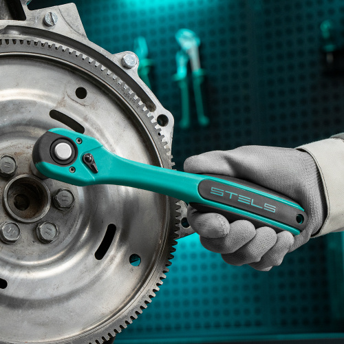 Ключ-трещотка 1/2", CrV, 72 зуба, с быстрым сбросом Stels по ценам производителя в Екатеринбурге с доставкой по всей России