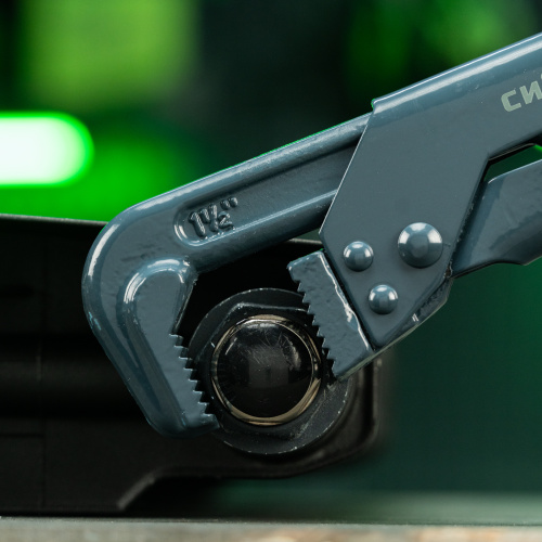 Ключ трубный рычажный КТР-2, 1.5", кованый, тип "L" Сибртех по ценам производителя в Екатеринбурге с доставкой по всей России