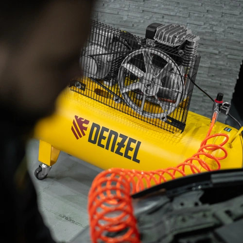 Компрессор воздушный BCI3000-T/200, ременный привод , 3.0 кВт, 200 литров, 530 л/мин Denzel по ценам производителя в Екатеринбурге с доставкой по всей России