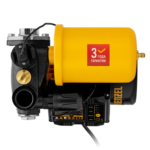 Насосная станция PS500C, 500 Вт, напор 35 м, 2200 л/ч, ресивер 2 л, блок управления Denzel по ценам производителя в Екатеринбурге с доставкой по всей России