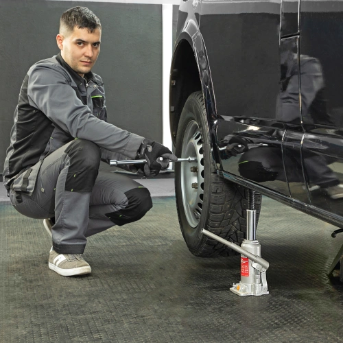 Домкрат гидравлический бутылочный, 5 т, h подъема 197-382 мм Matrix по ценам производителя в Екатеринбурге с доставкой по всей России