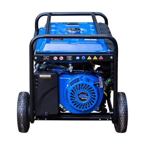 Генератор бензиновый Dinking DKA6500EW (6,5кВт, электростартер, 15лс, колёса) по ценам производителя в Екатеринбурге с доставкой по всей России