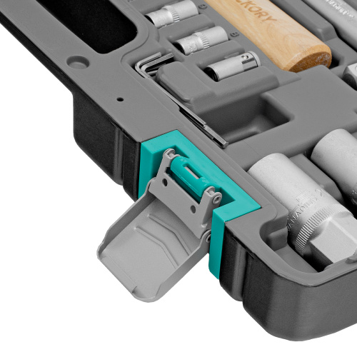 Набор инструментов, 1/2", Cr-V, S2, усиленный кейс, 58 предметов Stels по ценам производителя в Екатеринбурге с доставкой по всей России