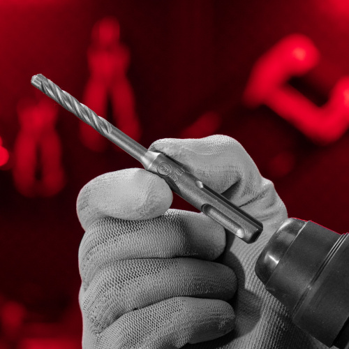 Бур по бетону, 6 x 110 мм, SDS Plus c крестовой пластиной Matrix по ценам производителя в Екатеринбурге с доставкой по всей России