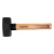 Кувалда, 2000 г, кованая головка, буковая рукоятка Denzel по ценам производителя в Екатеринбурге с доставкой по всей России