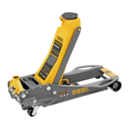 Домкрат гидравлический подкатной, 3,8 т, 110-580 мм, быстрый подъем, низкий подхват, проф. Denzel по ценам производителя в Екатеринбурге с доставкой по всей России