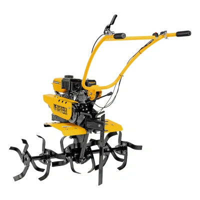 Мотоблок DPT-270SB, 7 л.с., ремен.сцеп, фрез 3х4, ШОМ, без колес, передачи 2В/1Н Denzel по ценам производителя в Екатеринбурге с доставкой по всей России