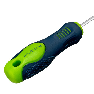 Отвертка, PH0 х 80 мм, CrV, двухкомпонентная рукоятка Сибртех по ценам производителя в Екатеринбурге с доставкой по всей России