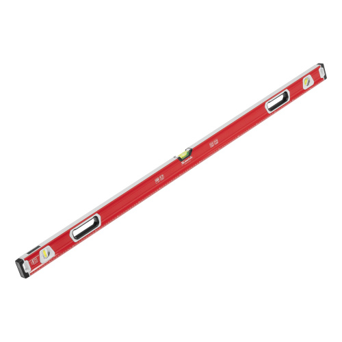 Уровень алюминиевый, магнит, фрезерованный, 3 глазка (1 зеркальный) двухкомпонентные рукоятки, 1500 мм Matrix по ценам производителя в Екатеринбурге с доставкой по всей России