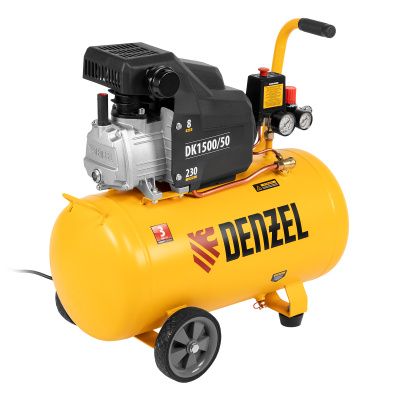 Компрессор воздушный DK1500/50, Х-PRO 1.5 кВт, 230 л/мин, 50 л Denzel по ценам производителя в Екатеринбурге с доставкой по всей России