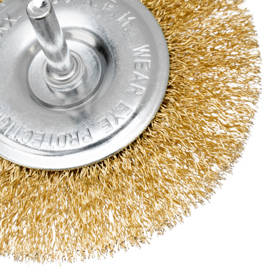 Набор щеток для дрели, 6 шт, 5 плоских 40-50-65-75-100 мм + 1 "чашка" 50 мм, со шпильками Matrix по ценам производителя в Екатеринбурге с доставкой по всей России