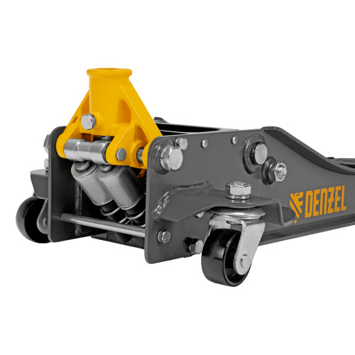 Домкрат гидравлический подкатной, 3 т, 75-500 мм, быстрый подъем, низкий подхват, проф. Denzel по ценам производителя в Екатеринбурге с доставкой по всей России