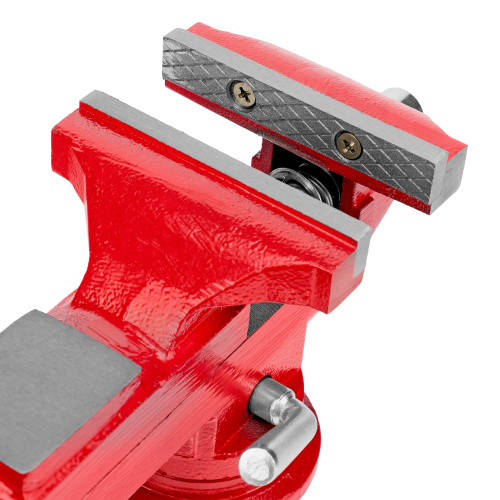 Тиски слесарные, 80 мм, настольные, поворотные, c наковальней MTX по ценам производителя в Екатеринбурге с доставкой по всей России