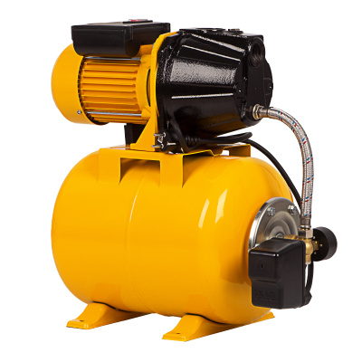 Насосная станция PS1100С, 1100 Вт, 4500 л/ч, ресивер 24 л, подъем 46 м, чугун Denzel купить в Москве с доставкой по всей России | ProtosMarket.ru