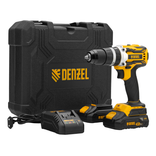 Дрель-шуруповерт аккумуляторная ударная бесщет CIDB-18-02, Li-Ion, 18 В Denzel по ценам производителя в Екатеринбурге с доставкой по всей России