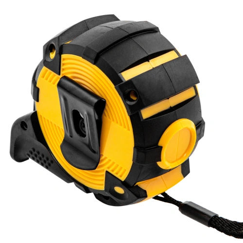 Рулетка 5м х 25мм, автоматич. фиксац., нейлон. покрытие, магнит. зацеп, двухстор. разметка Denzel по ценам производителя в Екатеринбурге с доставкой по всей России