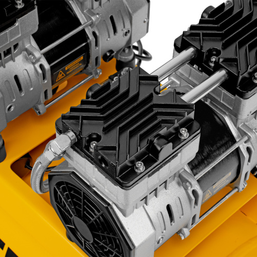 Компрессор безмасляный, малошумный DLS 1500/50, 1500 ВТ, 2x750, 50 л, 260 л/мин Denzel по ценам производителя в Екатеринбурге с доставкой по всей России