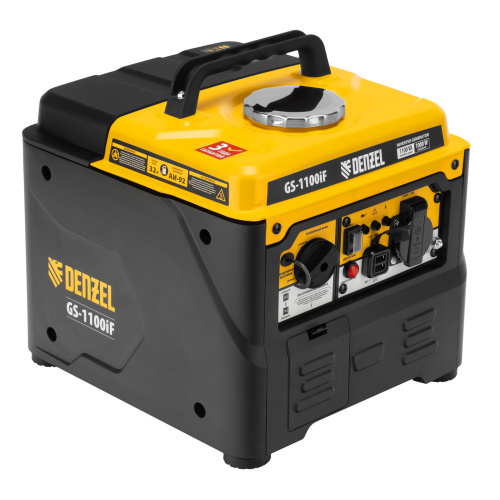Генератор инверторный GS-1100iF, 1,1 кВт, 230 В, ручной старт DENZEL по ценам производителя в Екатеринбурге с доставкой по всей России