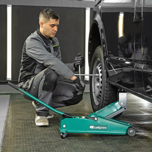 Домкрат гидравлический подкатной, 3 т, 192-532 мм, SUV Сибртех по ценам производителя в Екатеринбурге с доставкой по всей России