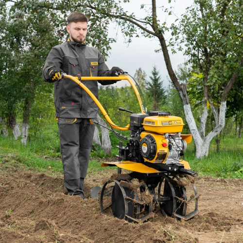 Мотоблок DPT-370S, 7 л.с., ремен.сцеп, фрез 3х4, ШОМ, передачи 3В/1Н Denzel по ценам производителя в Екатеринбурге с доставкой по всей России