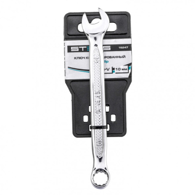 Ключ комбинированный, 10 мм, CrV, антислип Stels по ценам производителя в Екатеринбурге с доставкой по всей России