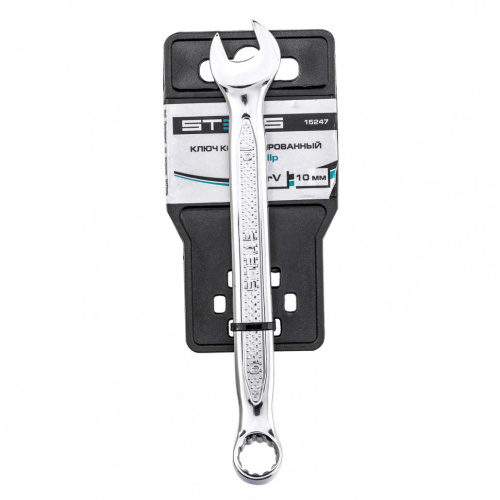 Ключ комбинированный, 10 мм, CrV, антислип Stels по ценам производителя в Екатеринбурге с доставкой по всей России