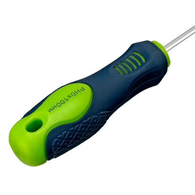 Отвертка, PH0 х 100 мм, CrV, двухкомпонентная рукоятка Сибртех по ценам производителя в Екатеринбурге с доставкой по всей России