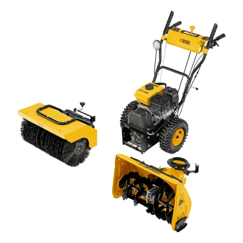Гибридная снегоуборочная машина с функц. подметания SWB-600, 212 сс, руч. старт, 2 насадки Denzel по ценам производителя в Екатеринбурге с доставкой по всей России