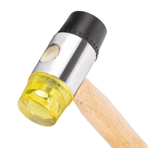 Молоток рихтовочный, бойки 35 мм, комбинированная головка, деревянная ручка Sparta по ценам производителя в Екатеринбурге с доставкой по всей России