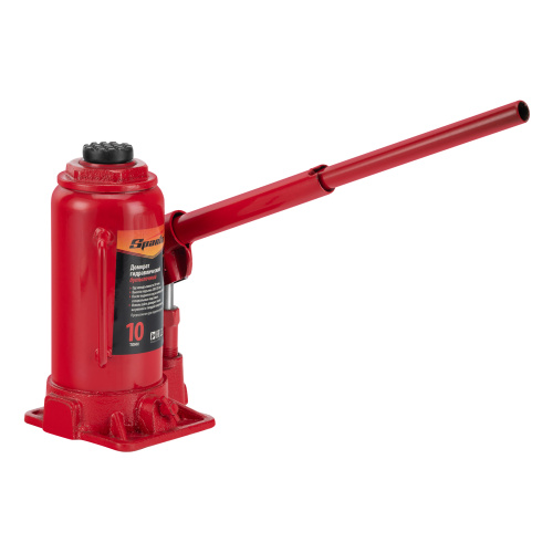 Домкрат гидравлический бутылочный, 10 т, h подъема 200-385 мм Sparta по ценам производителя в Екатеринбурге с доставкой по всей России