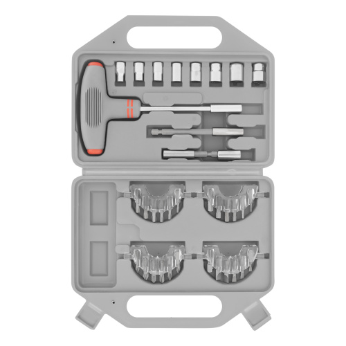 Отвертка с Т-образной эргономичной ручкой и набором насадок, 36 шт, CrV, пластиковый бокс Matrix по ценам производителя в Екатеринбурге с доставкой по всей России