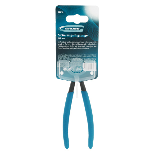 Съемник, 165 мм, для внутренних стопорных колец (19-60 мм) изогнутые губки (сжим) Gross по ценам производителя в Екатеринбурге с доставкой по всей России