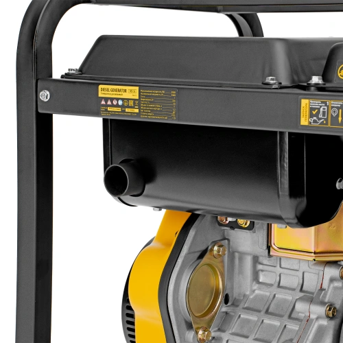 Генератор дизельный DES-55, 5,5 кВт, 230 В, 11 л, ручной стартер Denzel по ценам производителя в Екатеринбурге с доставкой по всей России