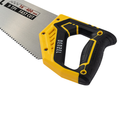 Ножовка по дереву, 400 мм, 11 TPI, зуб 3D, двухкомпонентная рукоятка Denzel по ценам производителя в Екатеринбурге с доставкой по всей России