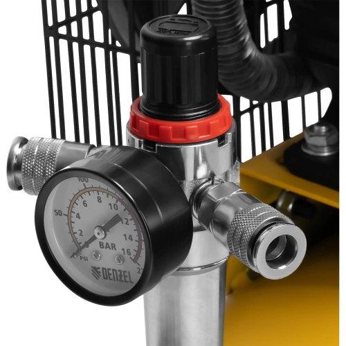 Компрессор воздушный BCV2300/100, ременный привод, 2.3 кВт, 100 литров, 440 л/мин Denzel по ценам производителя в Екатеринбурге с доставкой по всей России