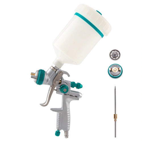 Краскораспылитель AG 901 LVMP профессиональный, гравитационного типа, сопло 1.3 и 1.1 мм Stels по ценам производителя в Екатеринбурге с доставкой по всей России