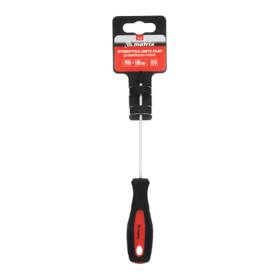 Отвертка Anti-Slip, PH0 х 100 мм, CrV, двухкомпонентная рукоятка Matrix по ценам производителя в Екатеринбурге с доставкой по всей России